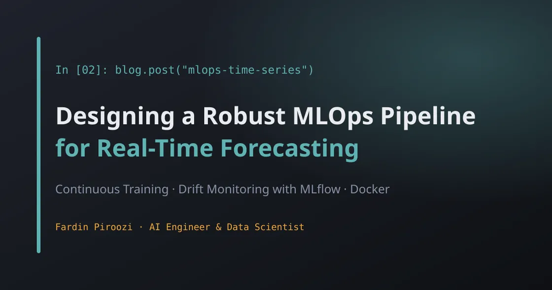 MLOps Pipeline for Real-Time Forecasting Cover Image